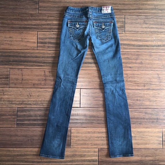 True Religion Flap Pocket Slim Straight Jeans - Picture 3 of 8